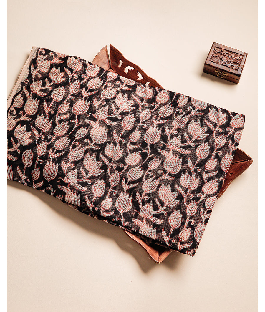 PURE COTTON KOTA HANDBLOCK PRINTED FABRIC