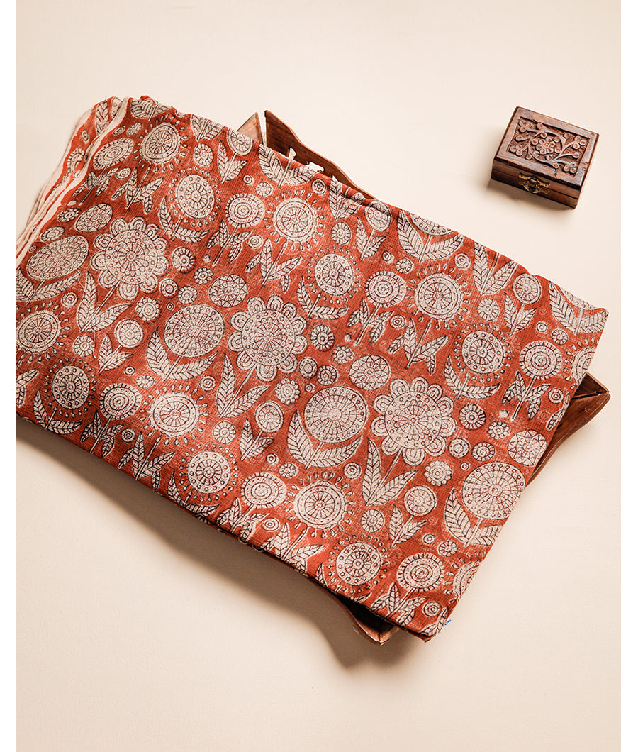PURE COTTON KOTA HANDBLOCK PRINTED FABRIC