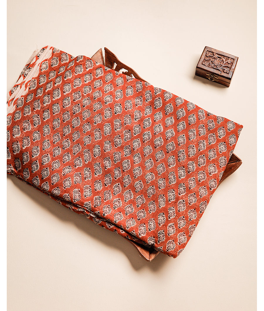 PURE COTTON KOTA HANDBLOCK PRINTED FABRIC