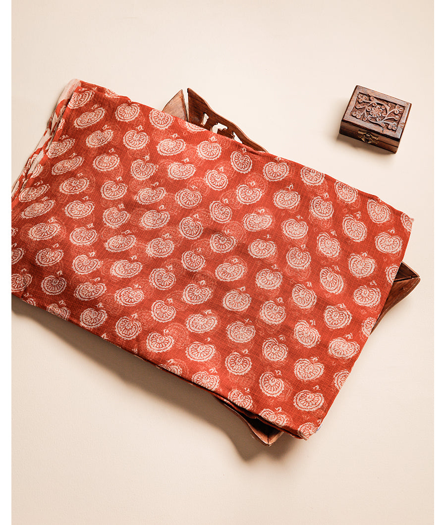 PURE COTTON KOTA HANDBLOCK PRINTED FABRIC