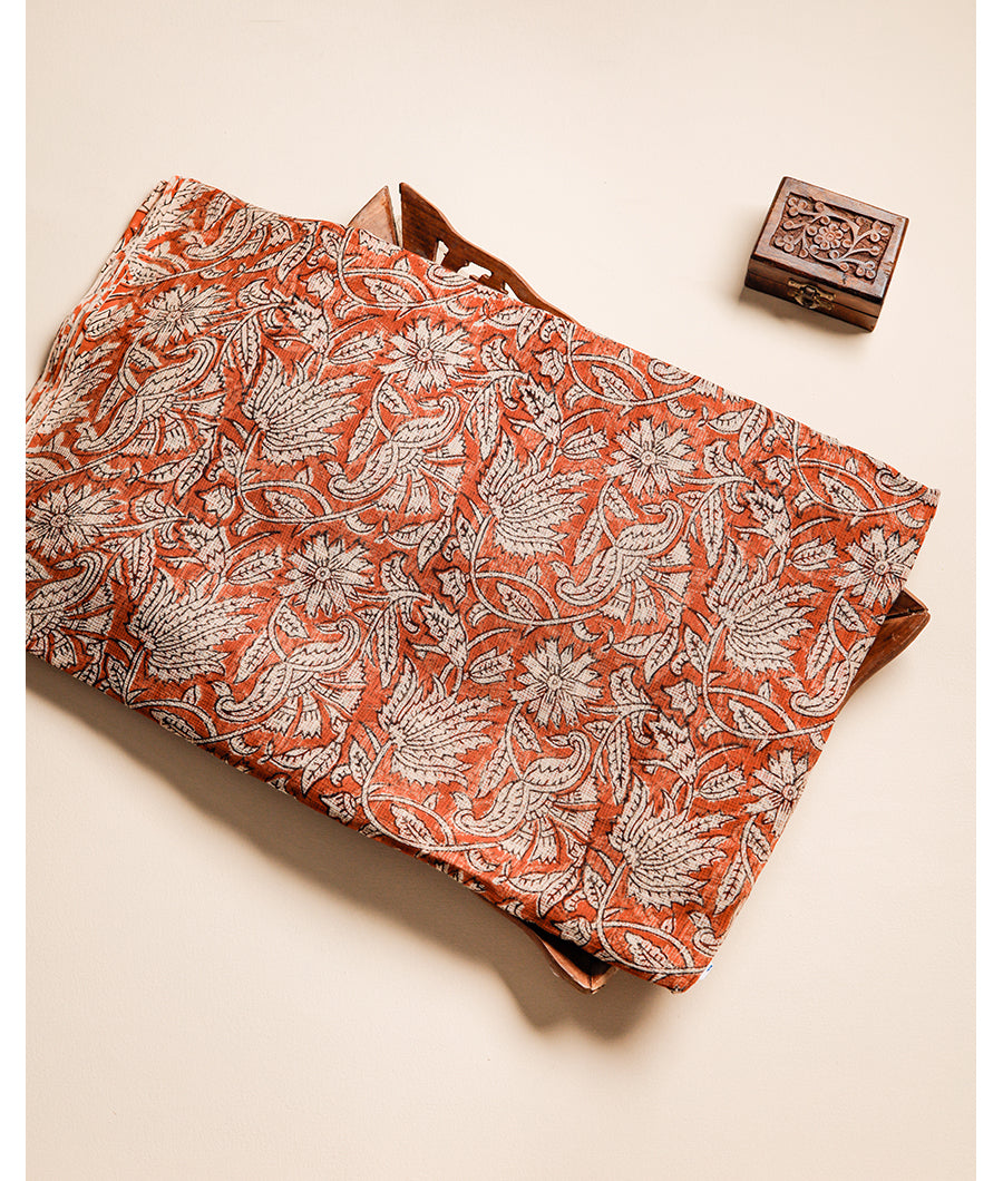 PURE COTTON KOTA HANDBLOCK PRINTED FABRIC