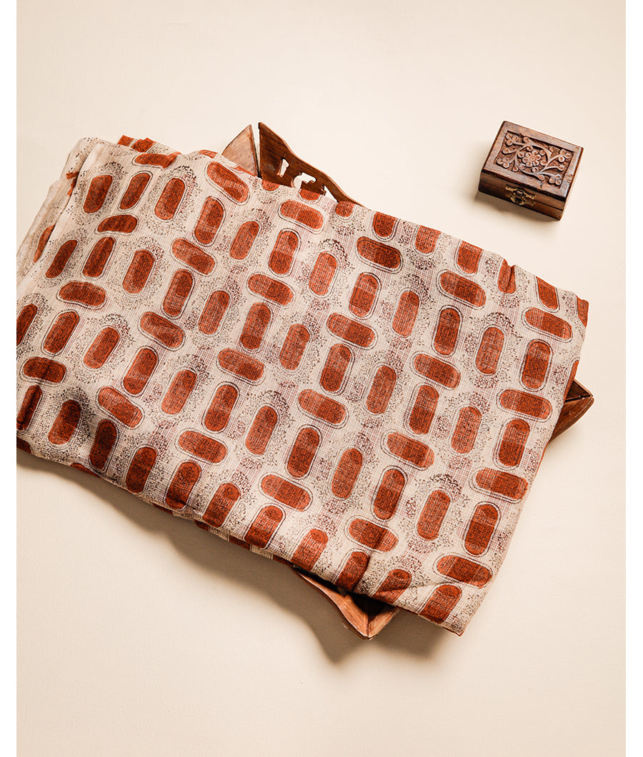 PURE COTTON KOTA HANDBLOCK PRINTED FABRIC