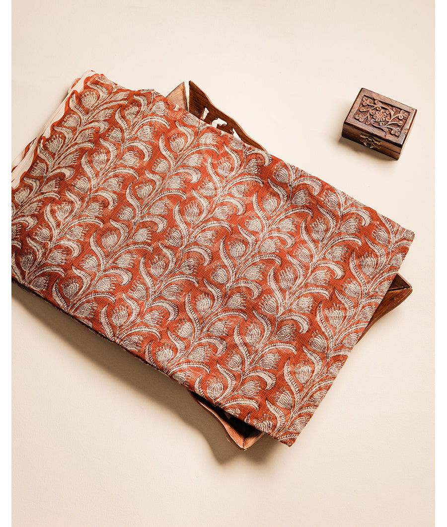 PURE COTTON KOTA HANDBLOCK PRINTED FABRIC