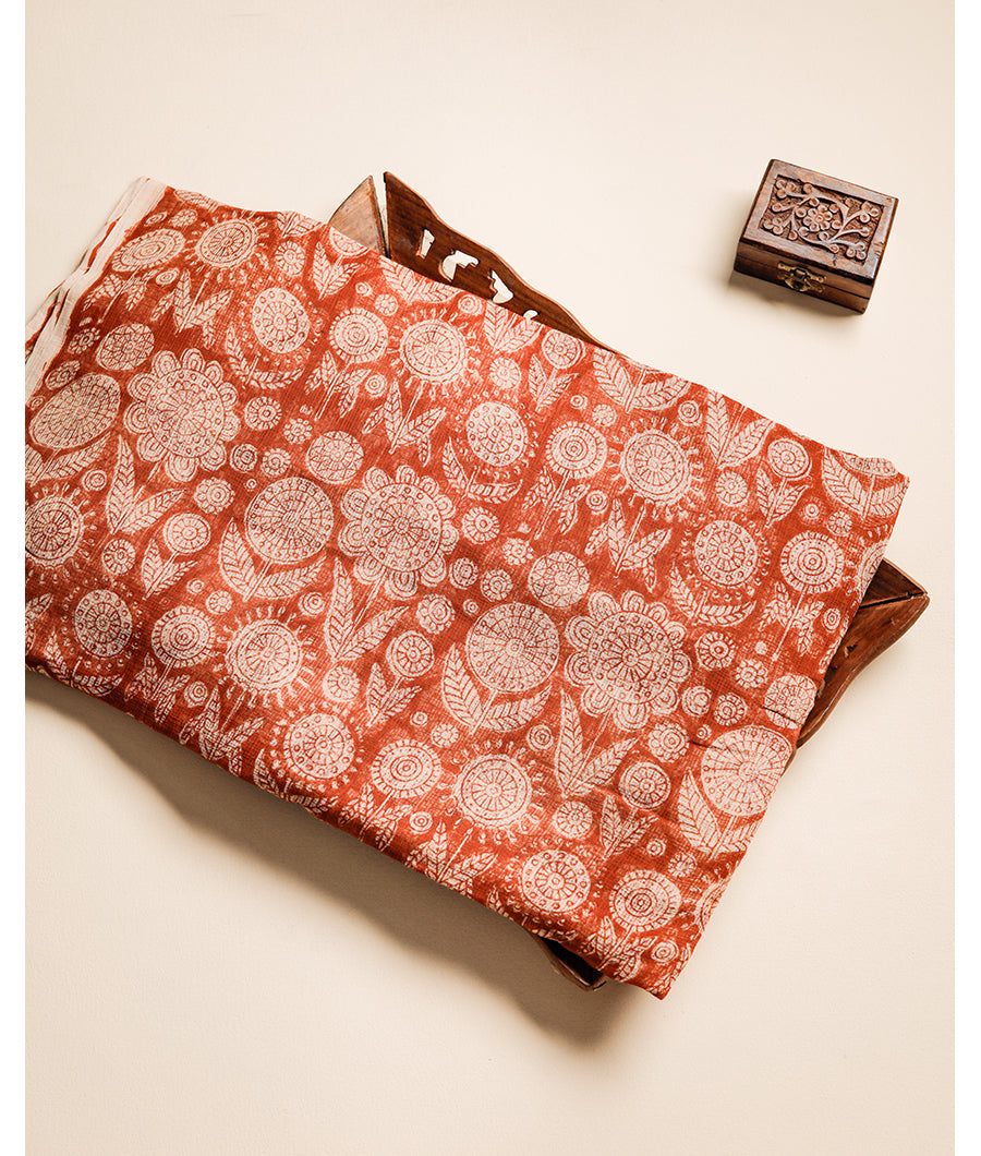 PURE COTTON KOTA HANDBLOCK PRINTED FABRIC