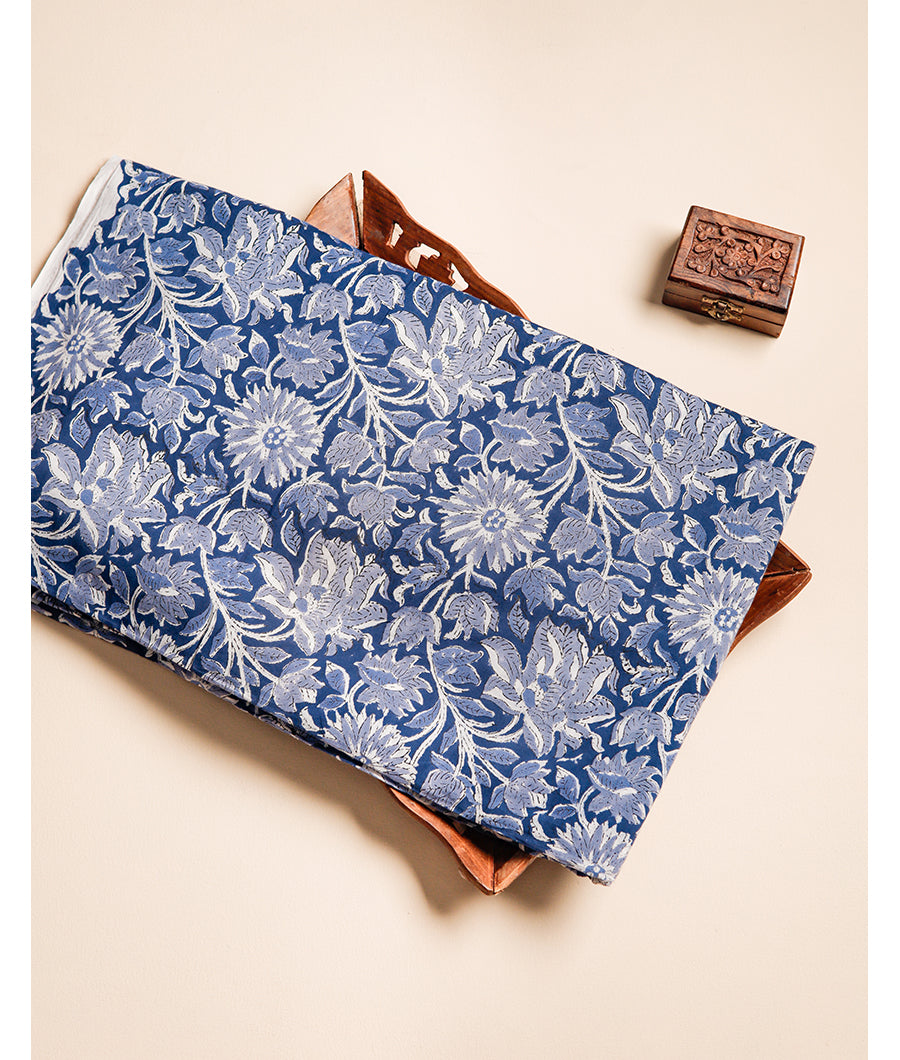 COTTON HANDBLOCK PRINTED FABRIC