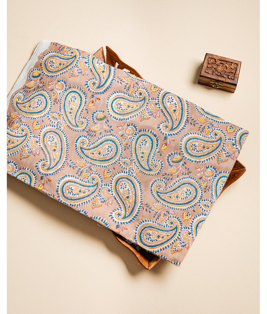 COTTON HANDBLOCK PRINTED FABRIC