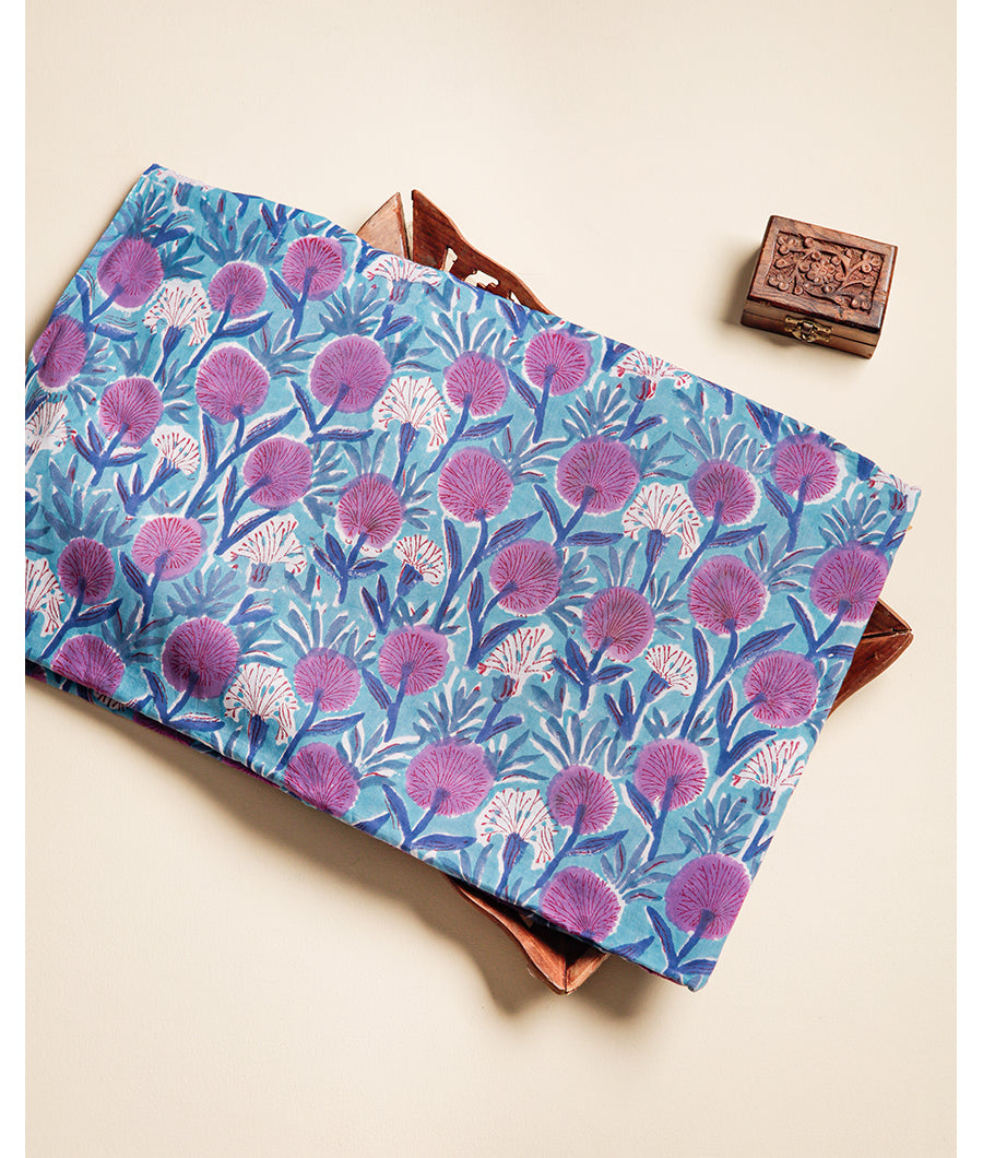 COTTON HANDBLOCK PRINTED FABRIC