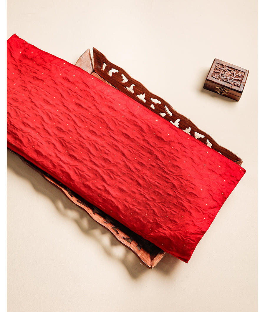 PURE HANDLOOM BANARASI SILK FABRIC