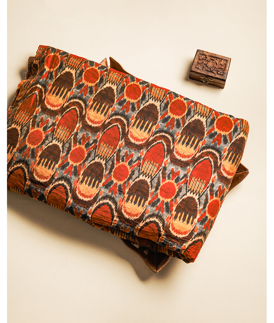 MOGRA CHANDERI PRINTED FABRIC