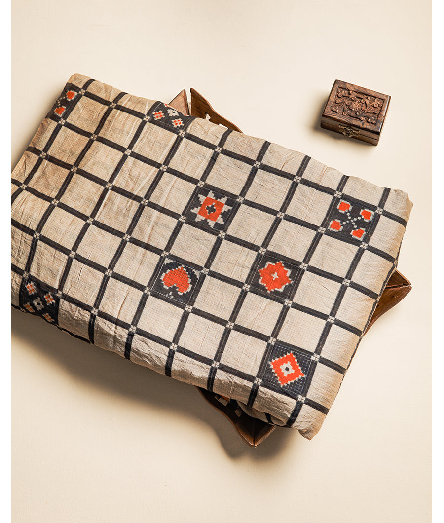 MOGRA CHANDERI PRINTED FABRIC