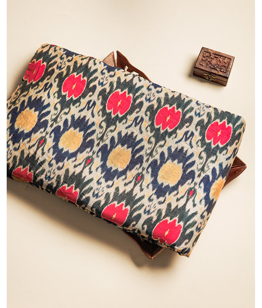 MOGRA CHANDERI PRINTED FABRIC