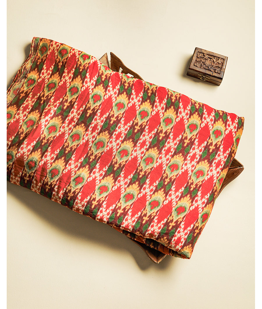 MOGRA CHANDERI PRINTED FABRIC