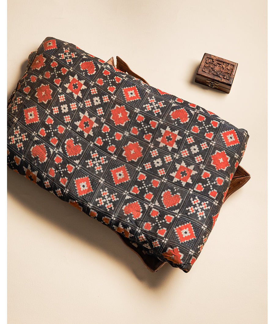 MOGRA CHANDERI PRINTED FABRIC