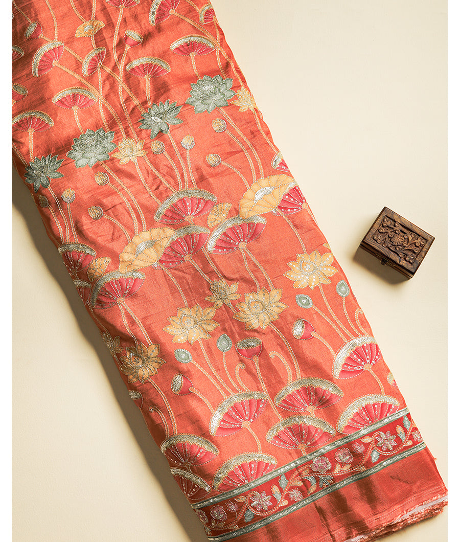DOLA SILK EMBROIDERY FABRIC
