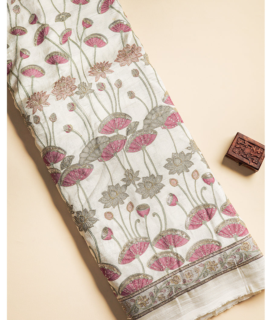 DOLA SILK EMBROIDERY FABRIC