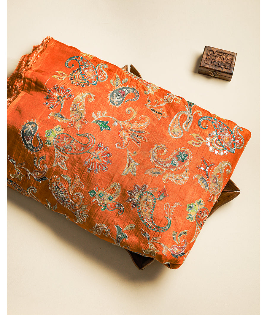 DOLA SILK EMBROIDERY FABRIC