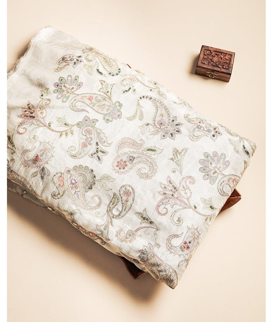DOLA SILK EMBROIDERY FABRIC