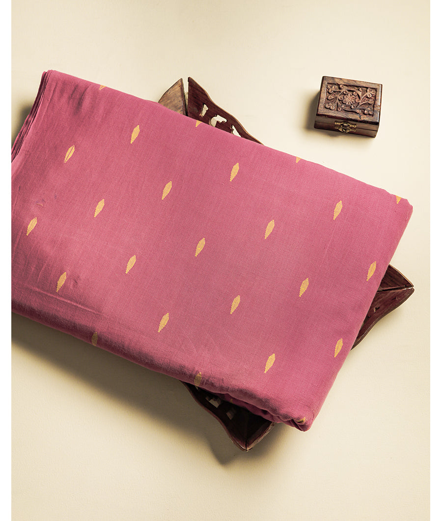 COTTON HANDLOOM BUTTA FABRIC