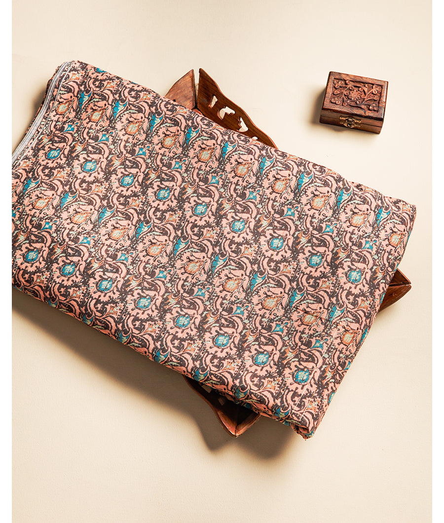 CHANDERI SILK PRINTED FABRIC