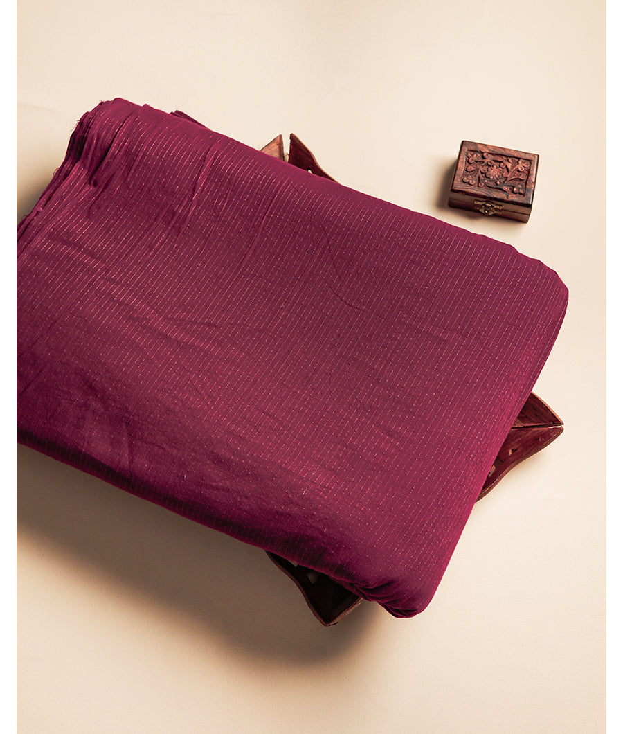 COTTON HANDLOOM LUREX  FABRIC