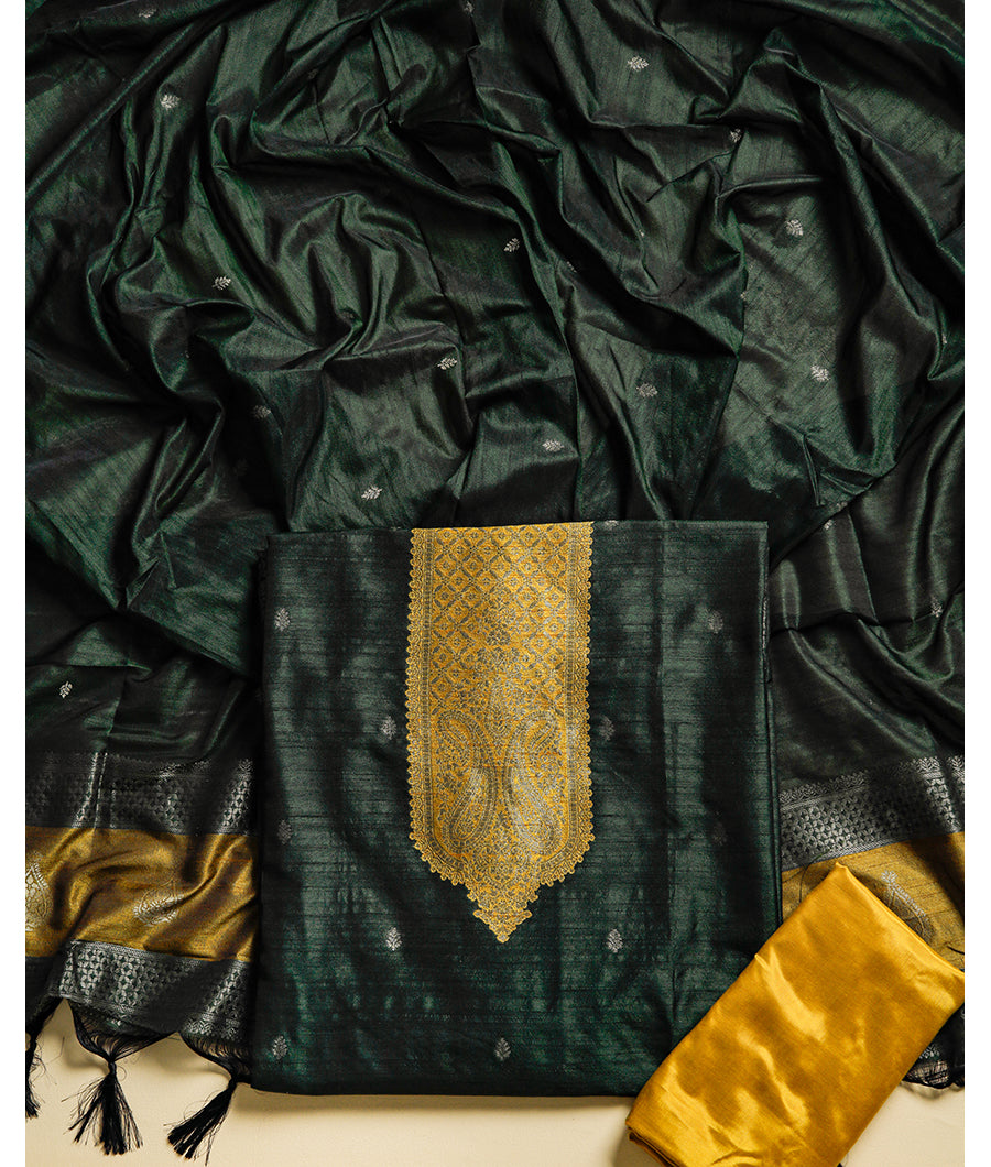 BANARASI RAW SILK BROCADE SUIT SET
