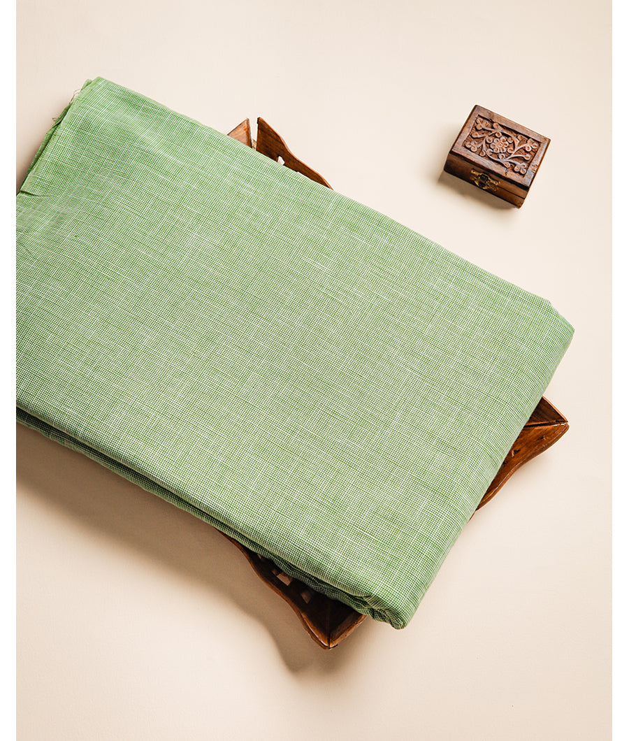 PURE COTTON WOVEN CHECKS FABRIC