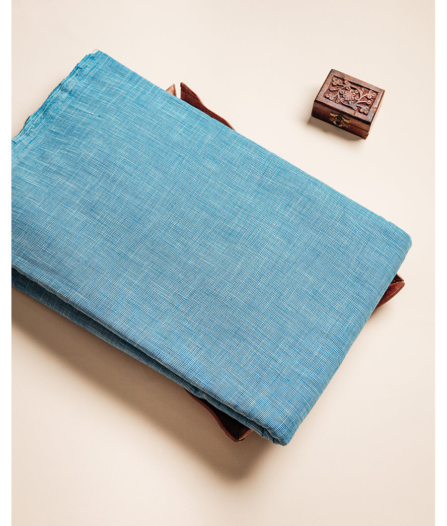 PURE COTTON WOVEN CHECKS FABRIC