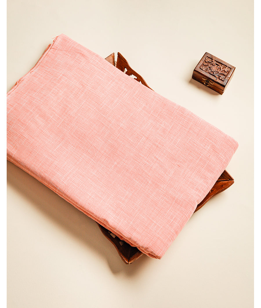 PURE COTTON WOVEN CHECKS FABRIC