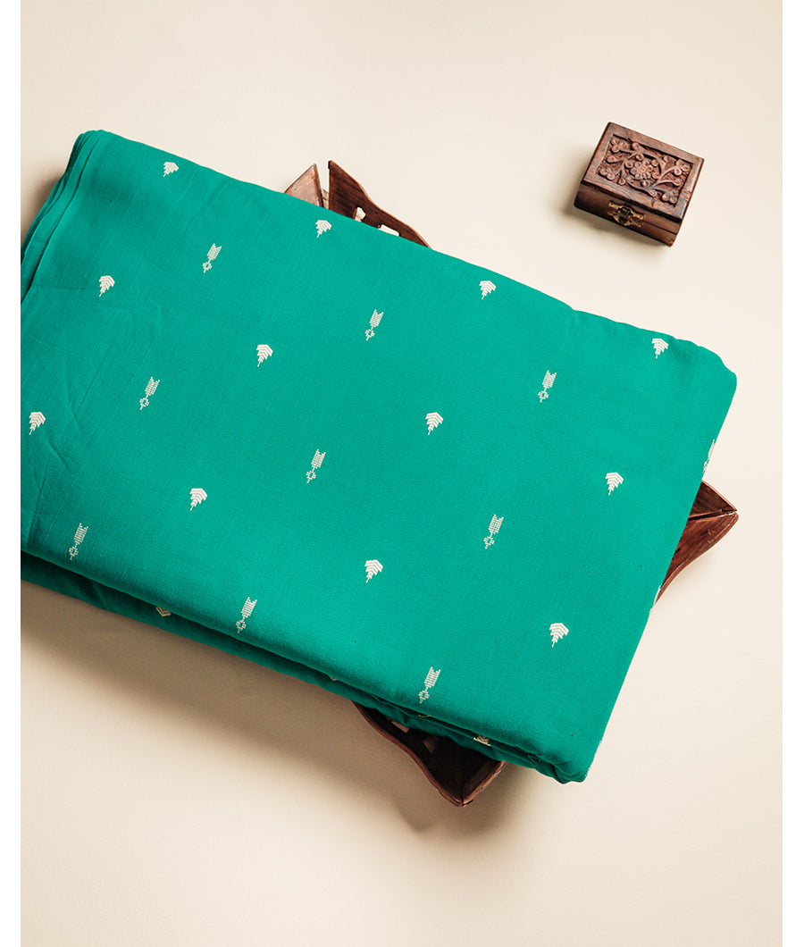 PURE COTTON JACQUARD WOVEN FABRIC