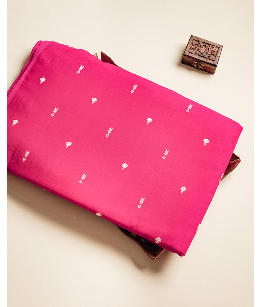 PURE COTTON JACQUARD WOVEN FABRIC