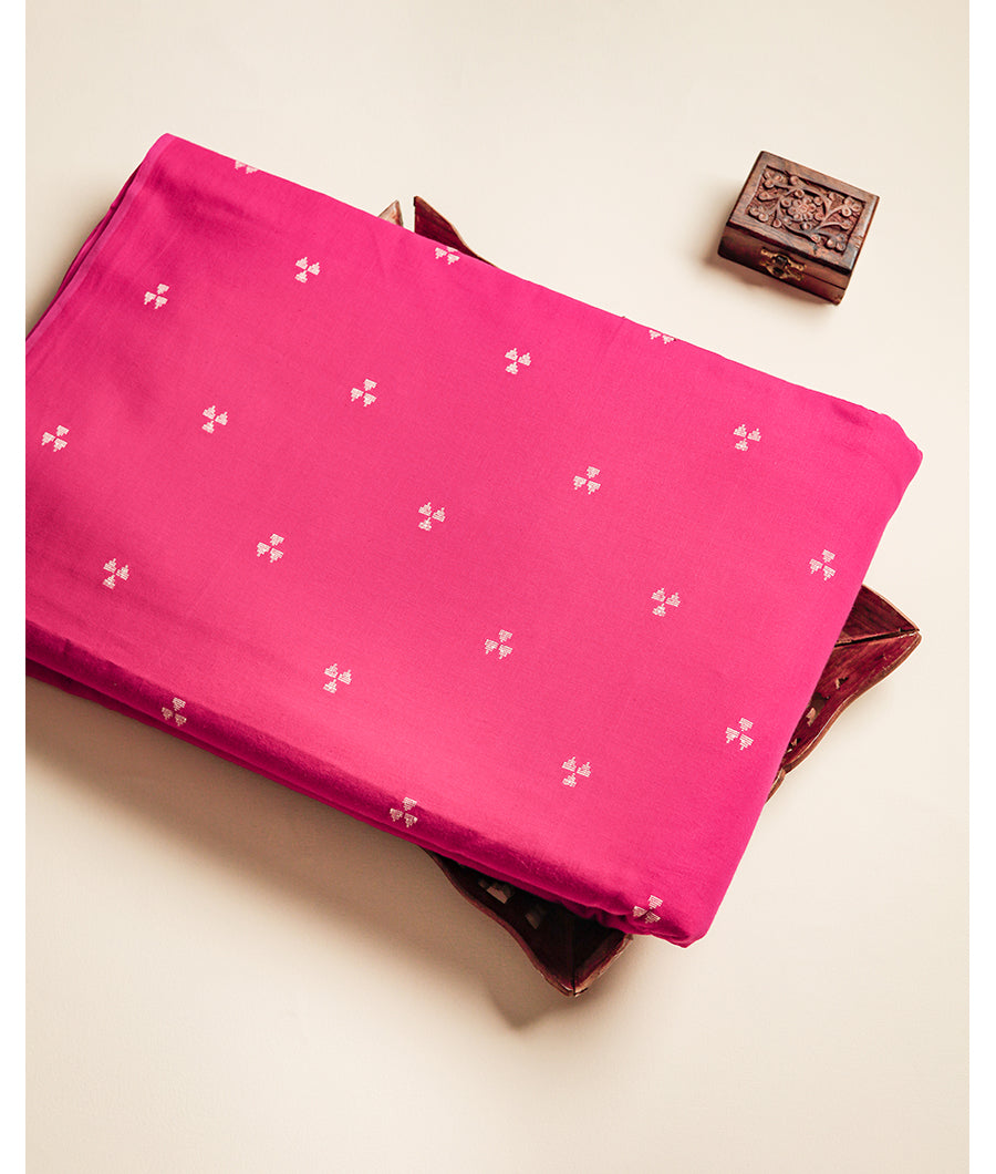 PURE COTTON JACQUARD WOVEN FABRIC
