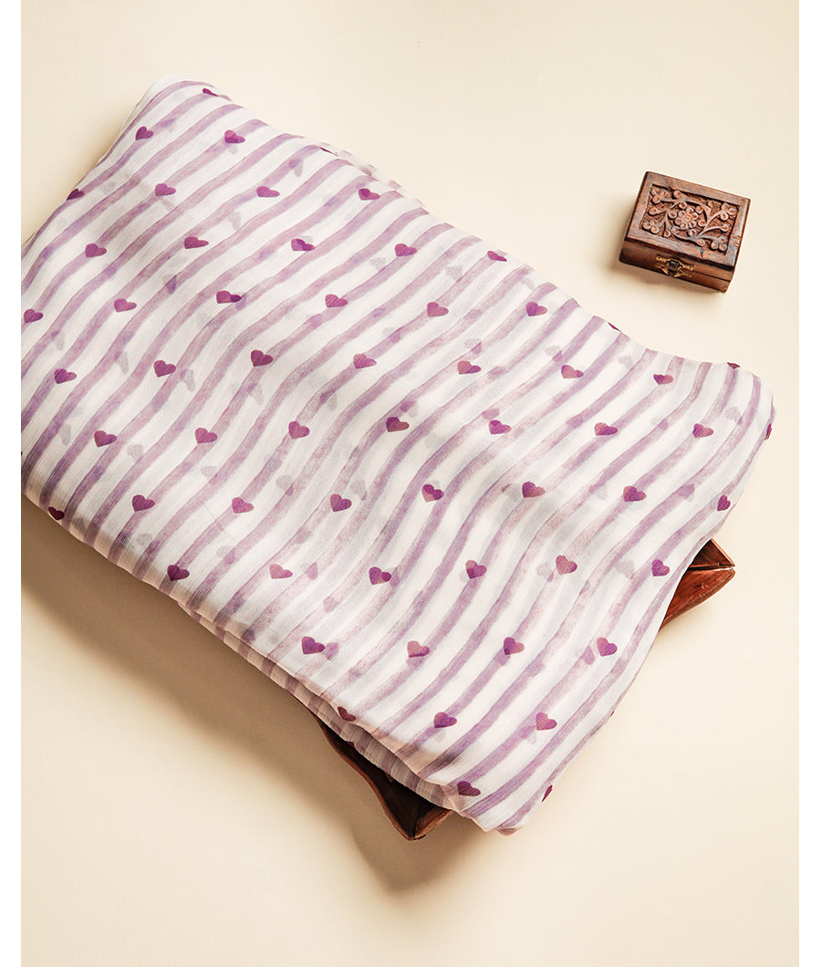 PURE BEMBERG CHIFFON FABRIC