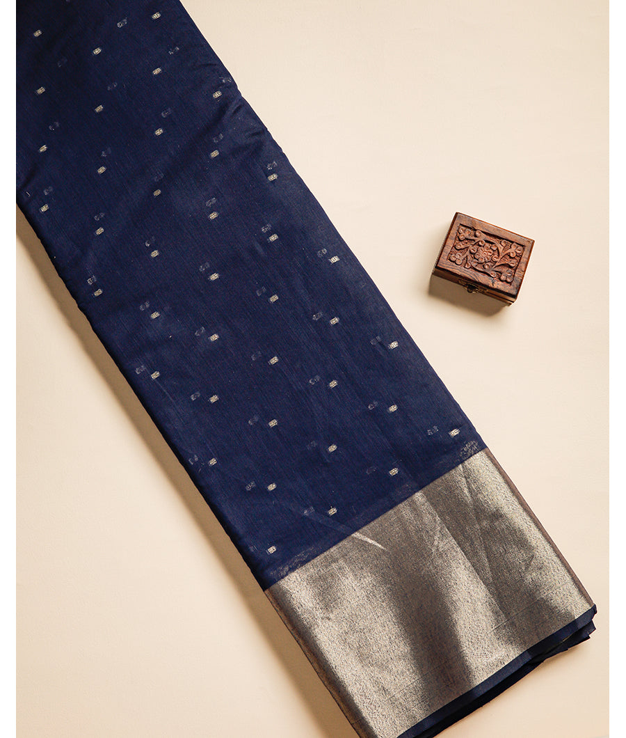 CHANDERI TISSUE BORDER FABRIC