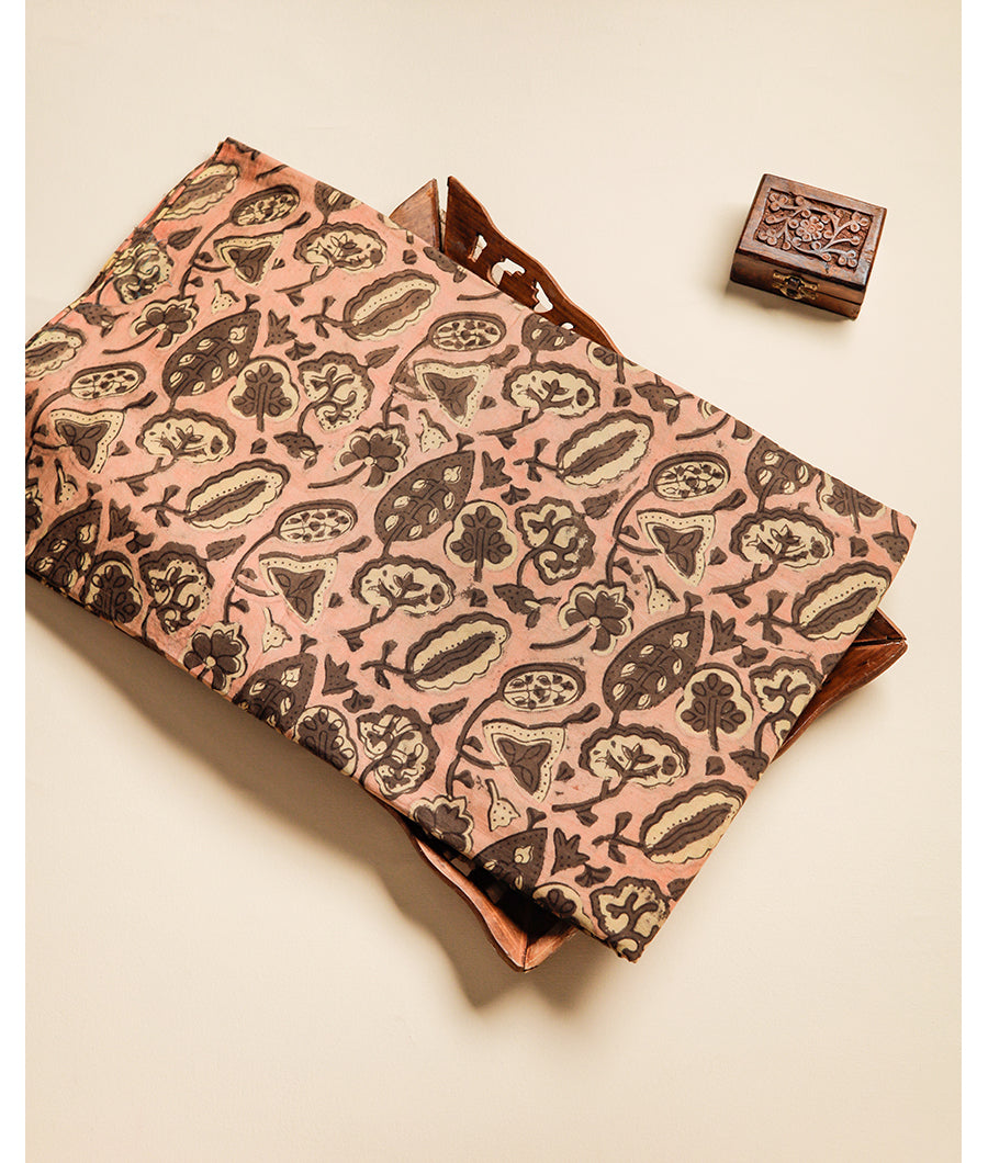 POMEGRANATE AJRAKH FABRIC