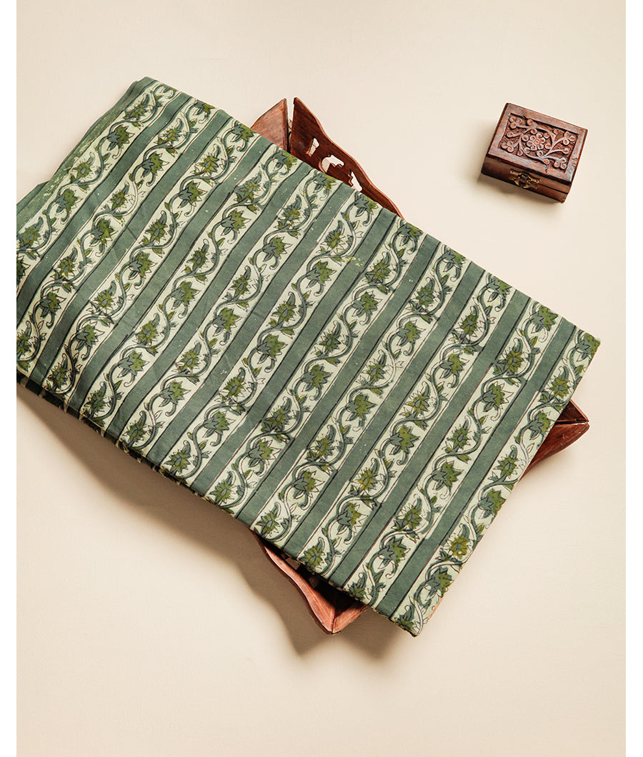 POMEGRANATE AJRAKH FABRIC