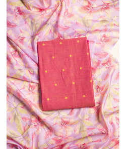 Cotton handloom with Kota print dupatta