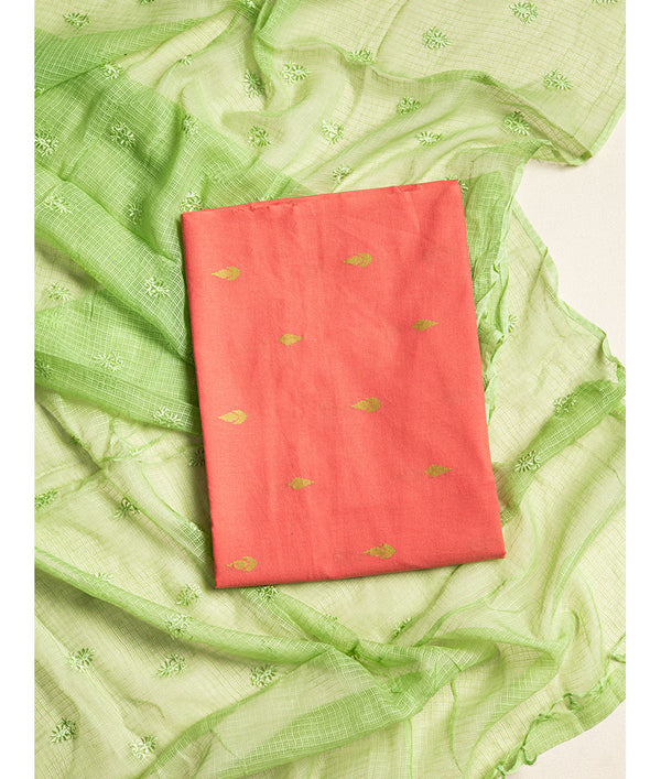 Cotton with Kota embroidery