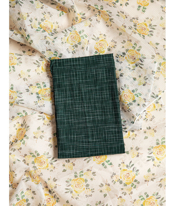 Cotton with Kota dupatta mix and match