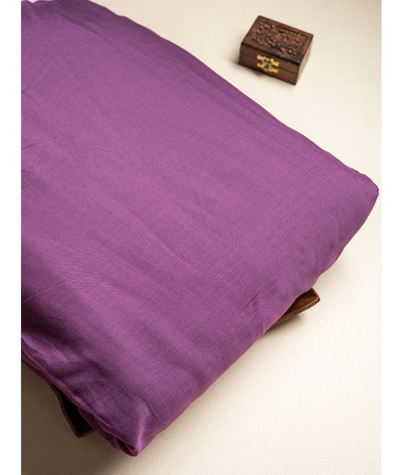 Purple banana fiber soft cotton