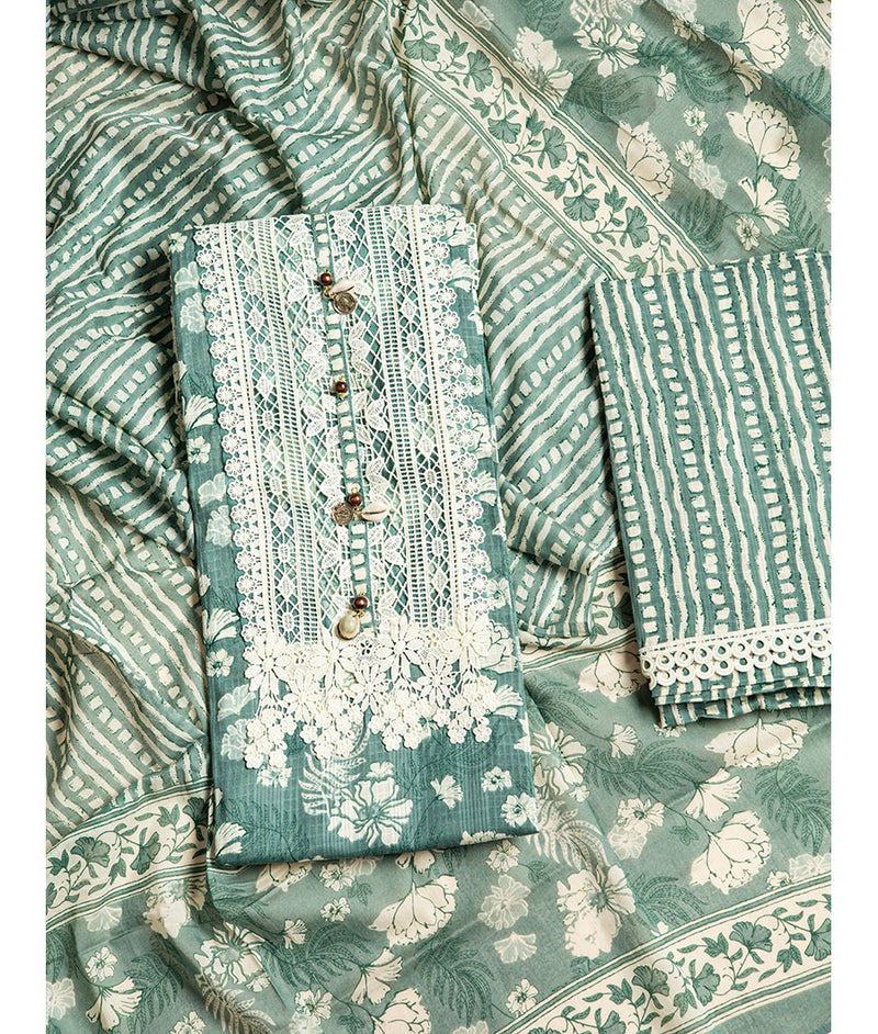 Cotton embroidery suit set
