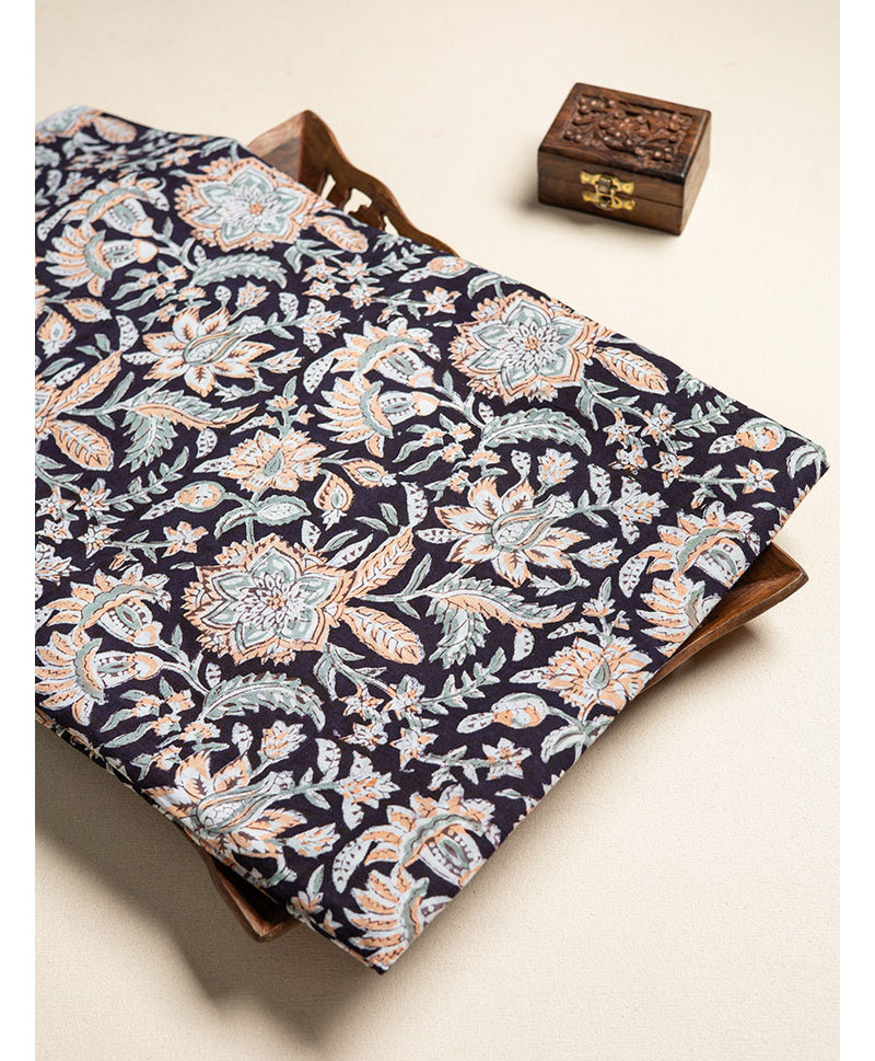 Cotton  handblock fabric