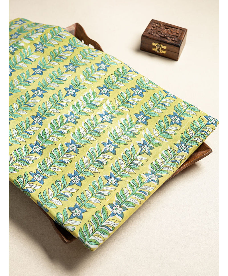Cotton  handblock fabric