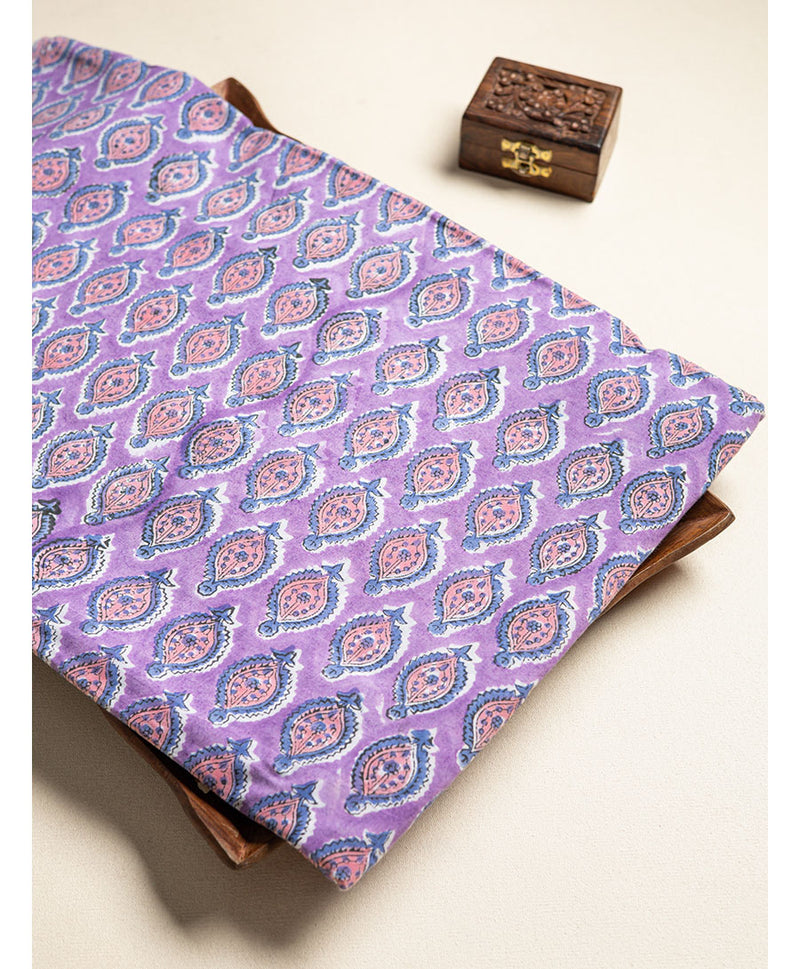 Cotton  handblock fabric