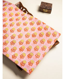 Cotton  handblock fabric