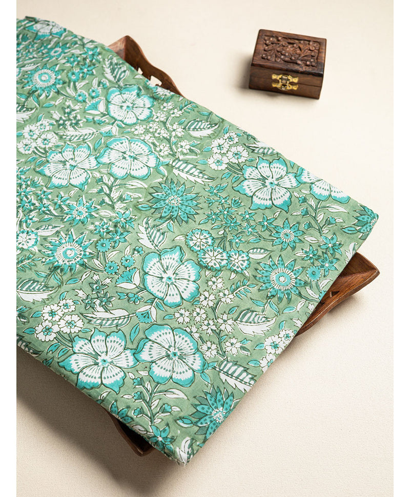 Cotton  handblock fabric