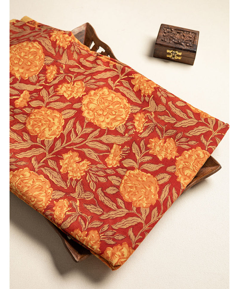 Cotton  handblock fabric