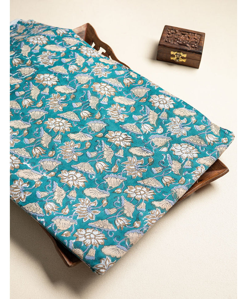 Cotton  handblock fabric
