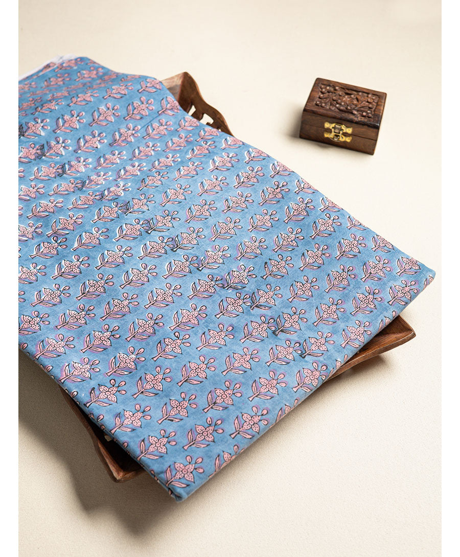 Cotton  handblock fabric