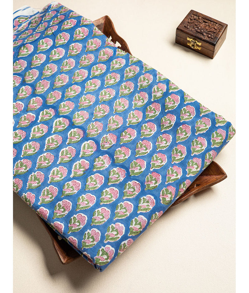 Cotton  handblock fabric