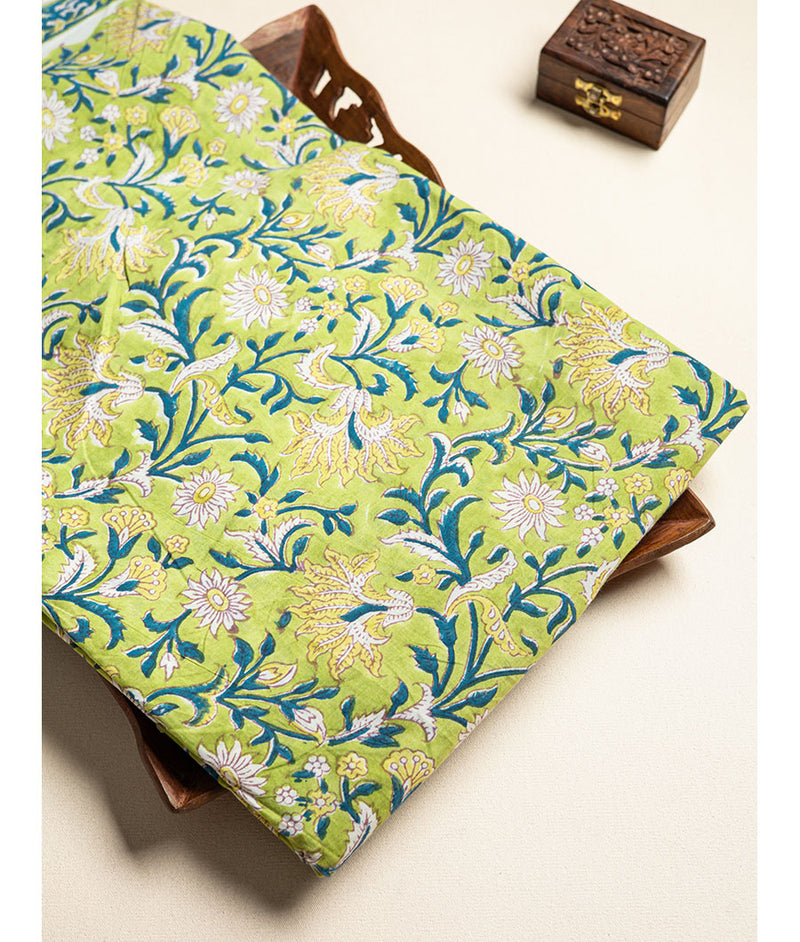 Cotton  handblock fabric
